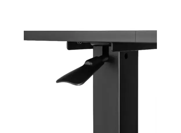 სათამაშო მაგიდა 2E Compact Desk CE710BB, height 71-106cm, gas lift, tabletop 71x40cm (black), metal base (black), 5 image