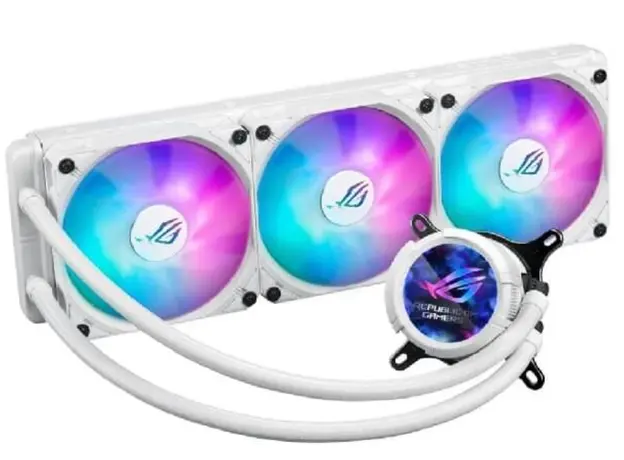 ქულერი Asus ROG Strix LC III 360 ARGB White Edition, 2 image