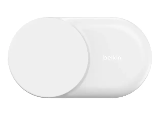უსადენო დამტენი BELKIN 25w Qi2 2-IN-1 Foldable Charger, White, 3 image