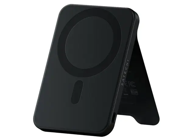 პორტატული დამტენი SATECHI Qi2 5K Magnetic Power Bank with Stand (Black)