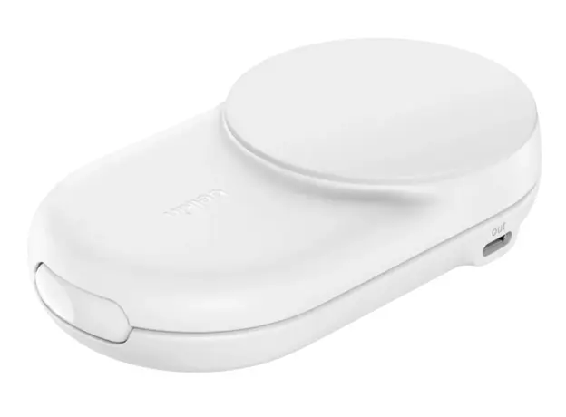 უსადენო დამტენი BELKIN 25w Qi2 2-IN-1 Foldable Charger, White, 4 image