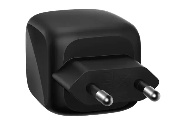 ადაპტერი BELKIN 50w Dual USB-C PD wall Charger with PPS, Black, 2 image
