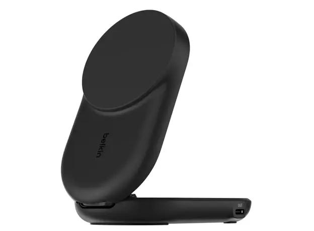უსადენო დამტენი BELKIN 25w Qi2 2-IN-1 Foldable Charger, Black, 2 image