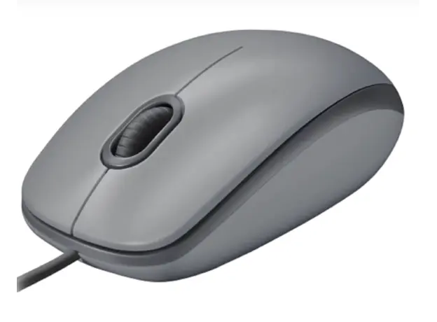 მაუსი LOGITECH M110 Silent - MID GRAY - USB - EMEA-808 - AKOYA HANGTAB BOX M110S, 2 image