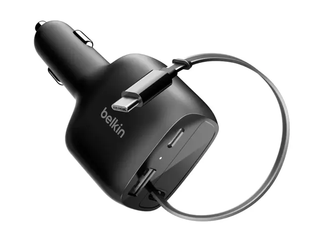მანქანის დამტენი BELKIN 75w Car Charger with USB-C Cable, 5 image