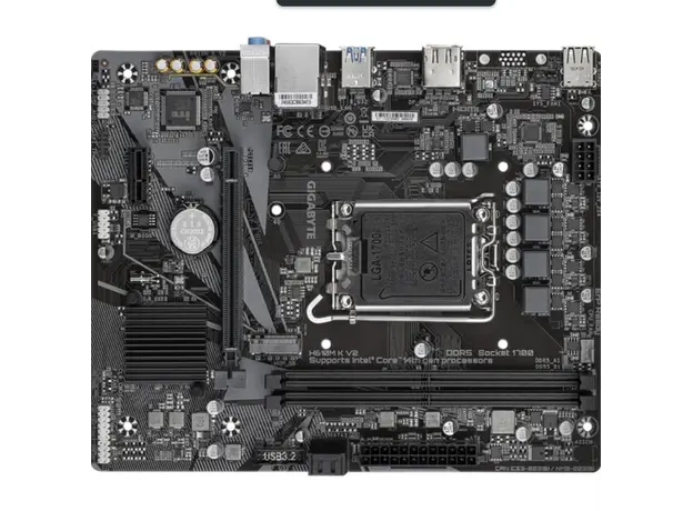 დედა დაფა GIGABYTE Motherboard H610M K V2 s1700 H610 2xDDR5 HDMI DP mATX, 2 image