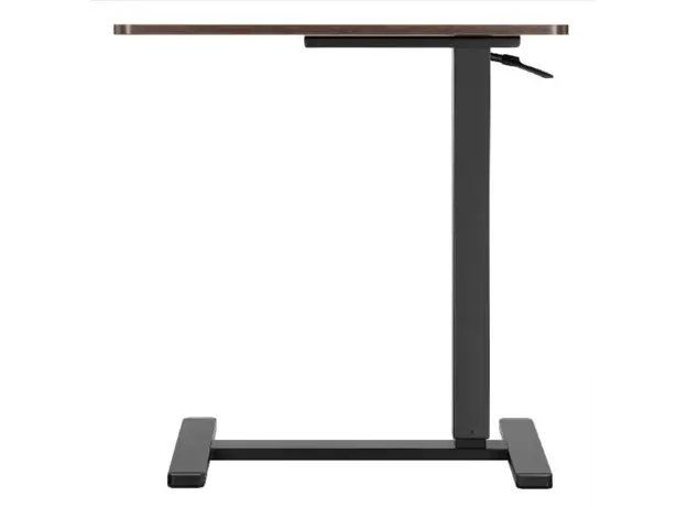 სათამაშო მაგიდა 2E Compact Desk CE710BD, height 71-106cm, gas lift, tabletop 71x40cm (dark wood), metal base (black), 3 image