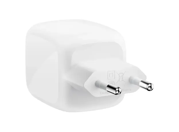 ადაპტერი BELKIN 67w Dual USB-C PD wall Charger with PPS, White, 2 image