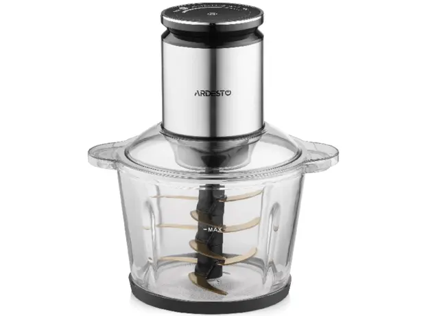 ჩოფერი ARDESTO Shredder, 800W, bowl-3000ml, glass, stainless steel case, black