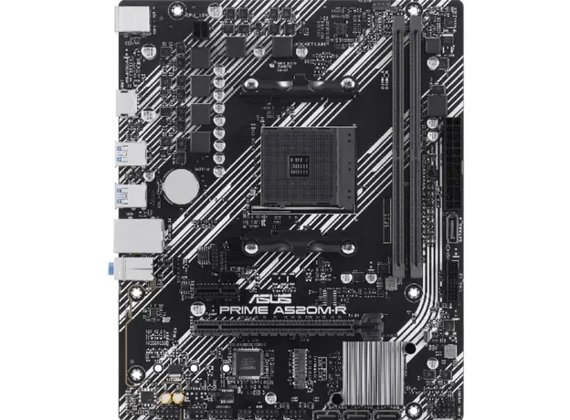 დედა დაფა ASUS Motherboard PRIME A520M-R sAM4 A520 2xDDR4 M.2 HDMI mATX, 3 image