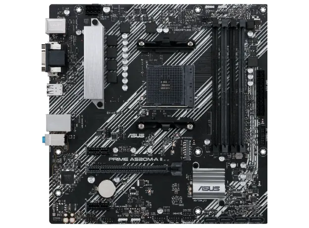 დედა დაფა ASUS Motherboard PRIME A520M-A II/CSM sAM4 A520 4xDDR4 HDMI D-Sub DP mATX, 2 image