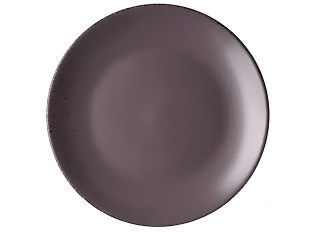 თეფში Ardesto AR2919GMC Dessert Plate Lucca, 19 cm, Ceramics Grey Brown