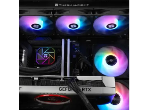 ქულერი THERMALRIGHT AQUA ELITE 360 BLACK ARGB V3 CPU Universal Cooler (in bulk), 5 image
