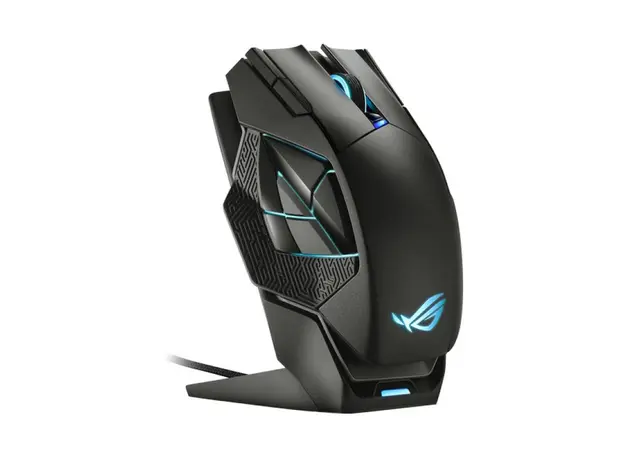 მაუსი Asus ROG Spatha X Wireless Gaming Mouse Black, 3 image