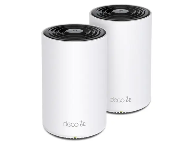 როუტერი TP-link Deco XE75 Pro(2-pack) AXE5400 Whole Home Mesh Wi-Fi 6E System