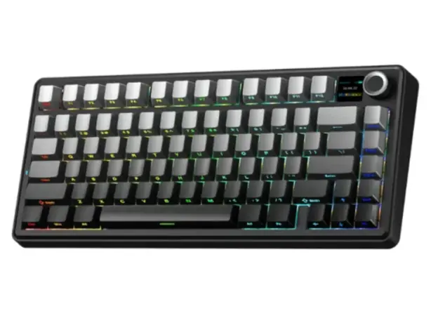 კლავიატურა AULA F75MAX Gasket Wireless Mechanical Keyboard Gradient grey (Reaper Switch), 3 image