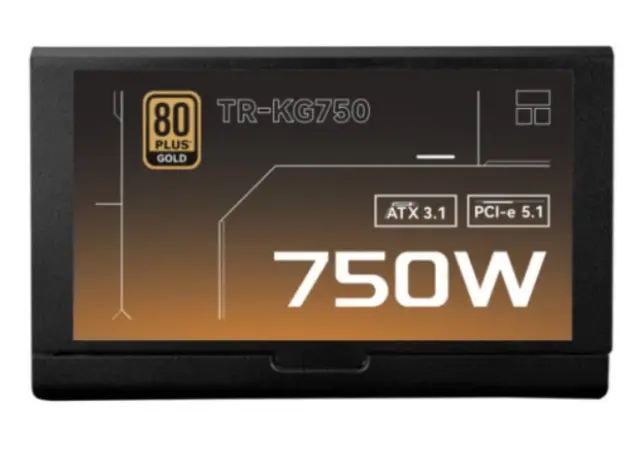 კვების ბლოკი THERMALRIGHT TR-KG750 750W 80 PLUS GOLD ATX 3.1 Full-Modular, 3 image