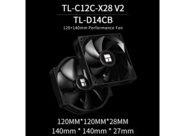 ქულერი THERMALRIGHT Peerless Assassin 140 Digital BLACK CPU Universal Cooler, 3 image