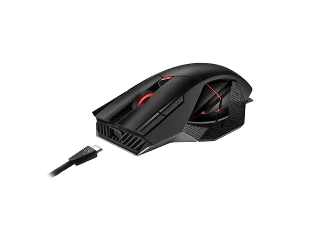 მაუსი Asus ROG Spatha X Wireless Gaming Mouse Black, 4 image