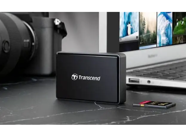 Card reader Transcend TS-RDF9K2 USB3.1 Gen1 All-in-1 UHS-II Multi Card Reader, 3 image