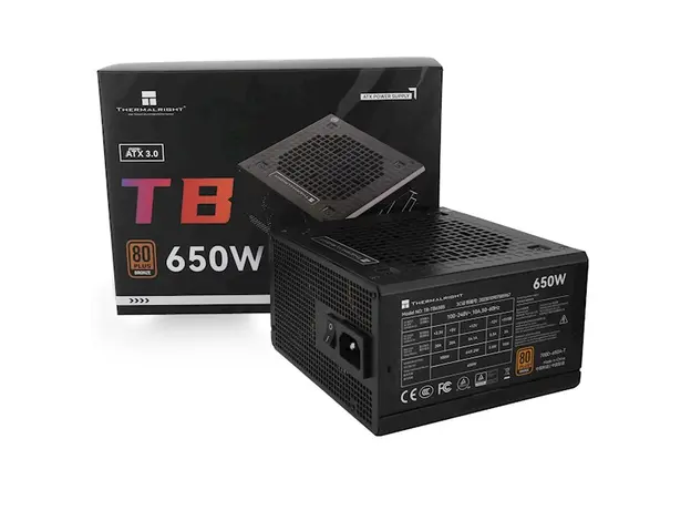 კვების ბლოკი THERMALRIGHT 650W 80 Plus Bronze PSU - TR-TB650S, 3 image