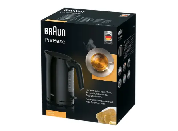 ელექტრო ჩაიდანი BRAUN WK3100BK, 2 image