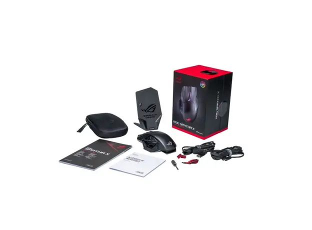მაუსი Asus ROG Spatha X Wireless Gaming Mouse Black, 5 image