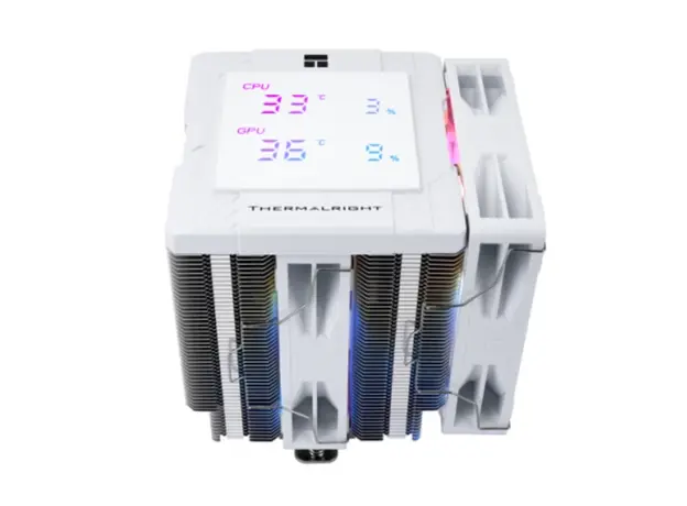 ქულერი THERMALRIGHT Peerless Assassin 120 Digital ARGB WHITE CPU Universal Cooler, 4 image