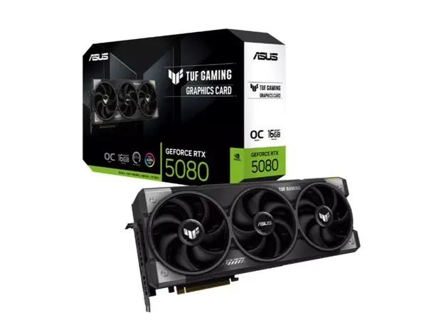 ვიდეო დაფა Asus TUF-RTX5080-O16G-GAMING//RTX5080,HDMI*2,DP*3,16G,D7, 5 image