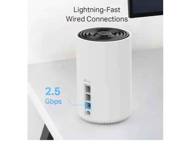როუტერი TP-link Deco XE75 Pro(2-pack) AXE5400 Whole Home Mesh Wi-Fi 6E System, 6 image