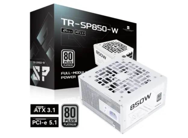 კვების ბლოკი THERMALRIGHT TR-SP850W 850W 80 PLUS PLATINUM ATX 3.1 Full-Modular