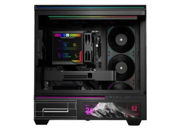 ქულერი THERMALRIGHT Peerless Assassin 140 Digital BLACK CPU Universal Cooler, 2 image