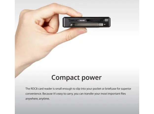 Transcend USB3.1 Gen1 All-in-1 Multi Card Reader, Type C, 4 image
