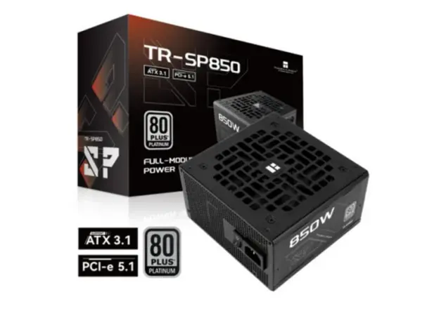 კვების ბლოკი THERMALRIGHT TR-SP850 850W 80 PLUS PLATINUM ATX 3.1 Full-Modular