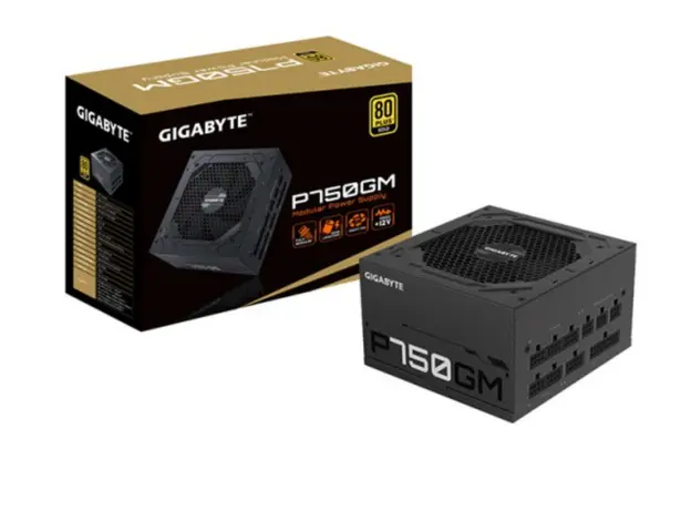 კვების ბლოკი Gigabyte GP-P750GM 750W 80 Plus Gold Modular Power Supply