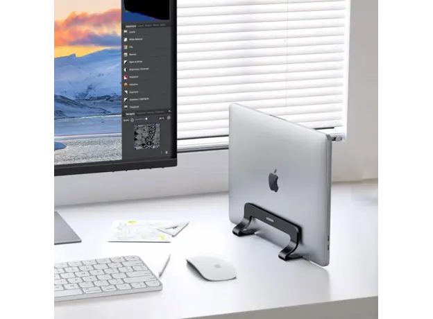 ნოუთბუქის სადგამი UGREEN LP258 (25706), Vertical Laptop Stand, Space Saver, 5 image