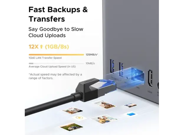 შენახვის სისტემა UGREEN NASync DH2300 (95998), Rockchip A72+A53, 4GB, Diskless, RJ45, USB, Type-C, HDMI, Space Gray, 3 image