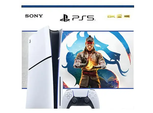კონსოლი Sony PlayStation PS5 Slim 1TB Mortal Kombat 1 Bundle