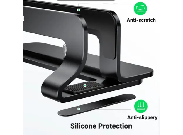 ნოუთბუქის სადგამი UGREEN LP258 (25706), Vertical Laptop Stand, Space Saver, 4 image