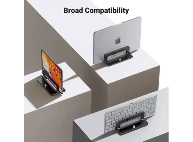 ნოუთბუქის სადგამი UGREEN LP258 (25706), Vertical Laptop Stand, Space Saver, 2 image