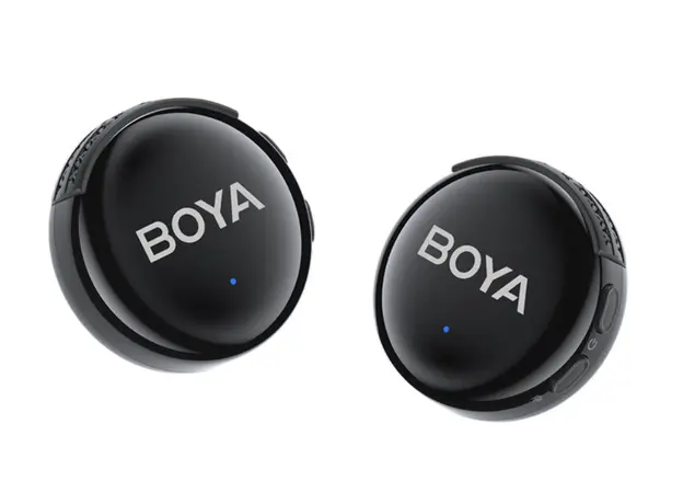 მიკროფონი BOYA BOYALINK 3-01 AI-Powered Button-Sized Wireless Microphone Black, 2 image