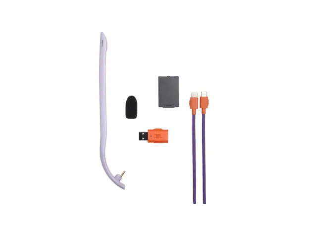 ყურსასმენი JBL Quantum 650 Wieless Gaming Headphones Purple, 5 image