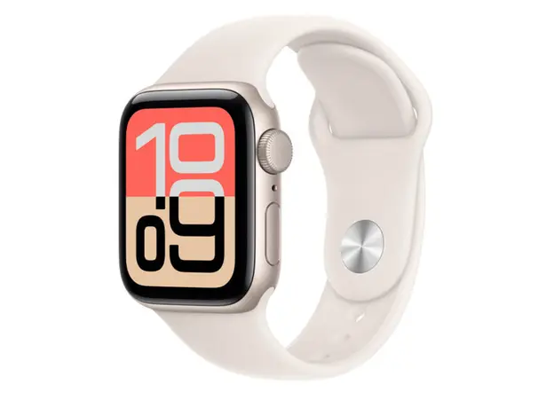 სმარტ საათი Apple Watch SE 3 GPS 40mm Starlight Aluminium Case With Starlight Sport Band MEH34 S/M