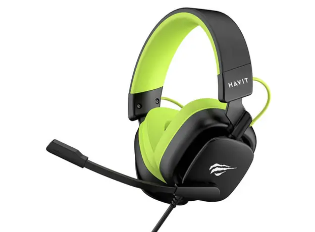 ყურსასმენი Havit HV-H2048U Gaming Headset Green/Black