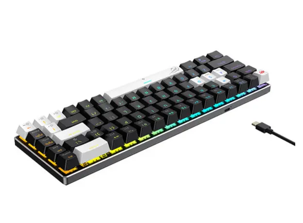 კლავიატურა Havit KB906L Gaming Keyboard Black/White, 4 image