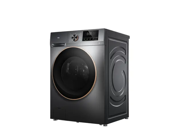 სარეცხი მანქანა TCL P2210FLG-10 KG DirectDrive INVERTER 1200 RPM, 85X60X60, 15 Programs LED DISPLAY, Black, A+++ Steam, 4 image
