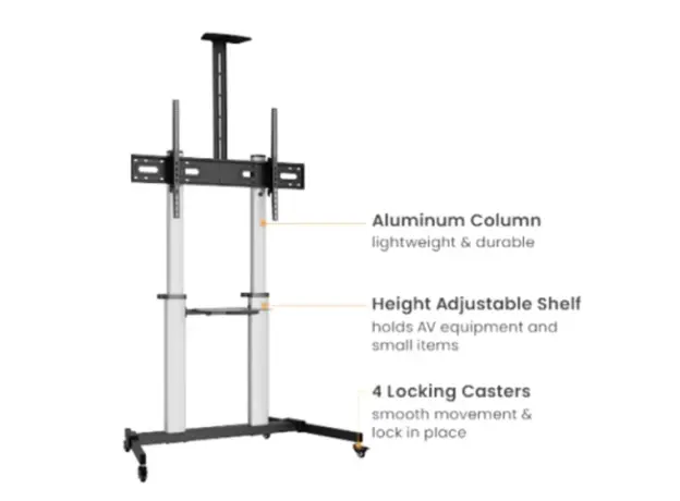 ტელევიზორის სადგამი Vertex VX-TV-ST02 TV Stand 60"-100", 6 image