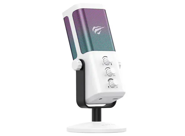 მიკროფონი Havit GK65 Recording Live Microphone White, 3 image