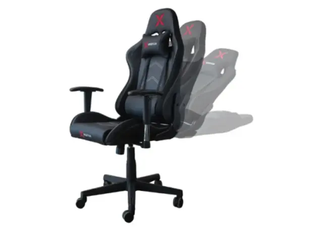 სათამაშო სავარძელი Vertex Illidan Gaming Chair RGB Black PU, 3 image