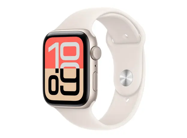 სმარტ საათი Apple Watch SE 3 GPS 44mm Starlight Aluminium Case With Starlight Sport Band MEHJ4 M/L